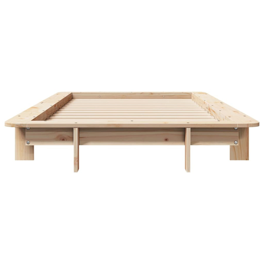 Bedframe massief grenenhout 90x200 cm