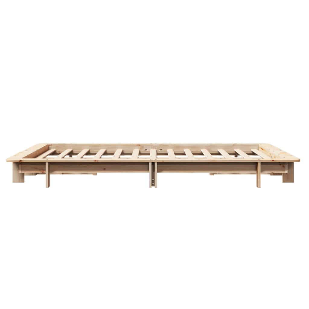 Bedframe massief grenenhout 120 x 190 cm