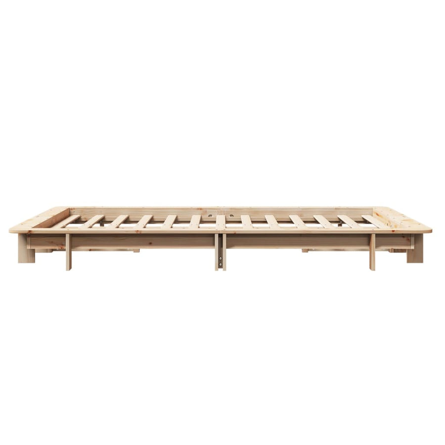 Bedframe massief grenenhout 120 x 190 cm
