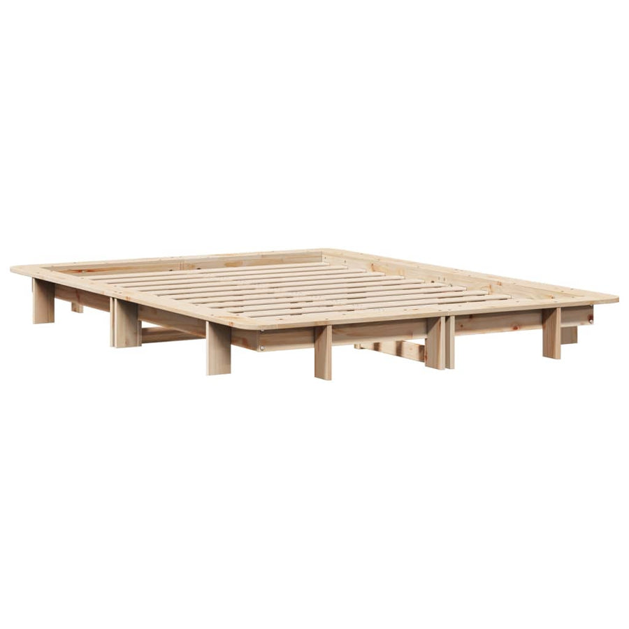 Bedframe massief grenenhout 120 x 190 cm