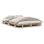Bedframe massief grenenhout 120x190 cm
