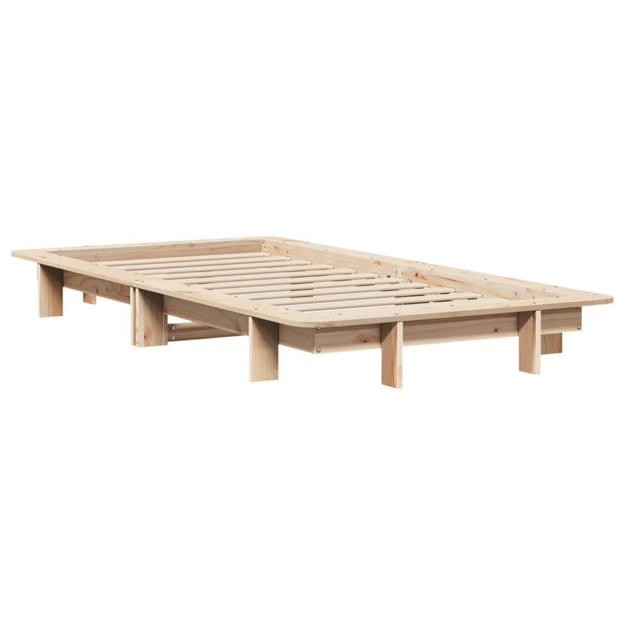 Bedframe 90x190 cm massief grenenhout