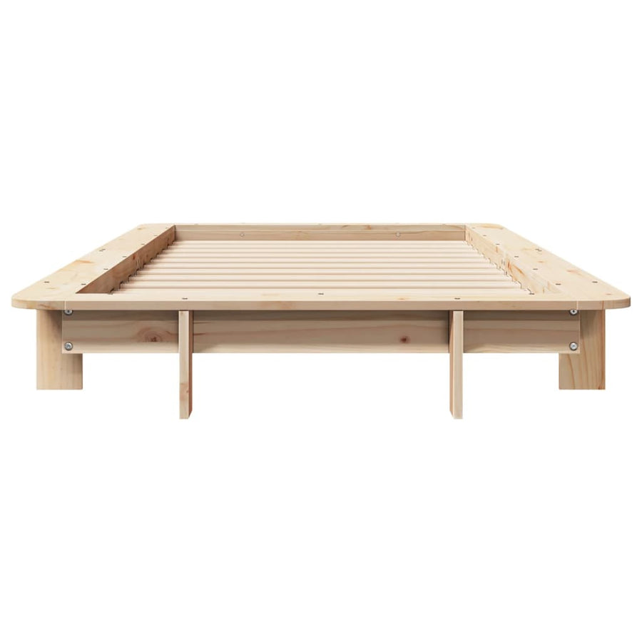 Bedframe 90x190 cm massief grenenhout