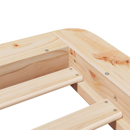 Bedframe 90x190 cm massief grenenhout