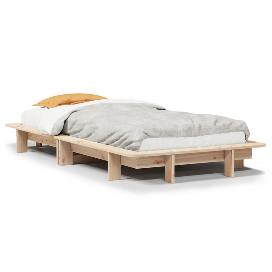 Bedframe 90x190 cm massief grenenhout