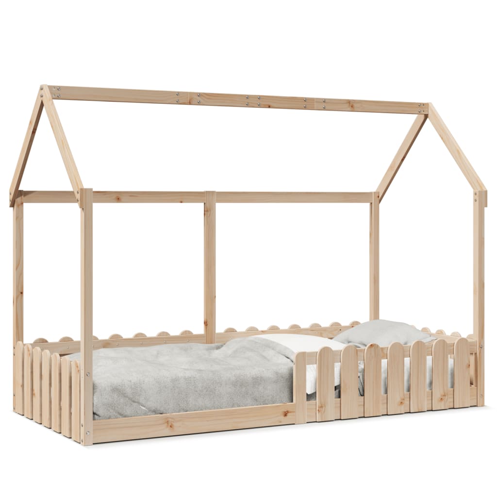 Bedhuis massief grenenhout 90x200 cm