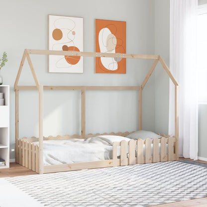 Bedhuis massief grenenhout 90x200 cm
