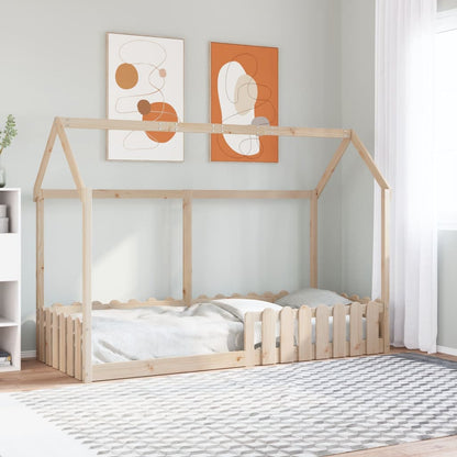 Bedhuis massief grenenhout 80x200 cm