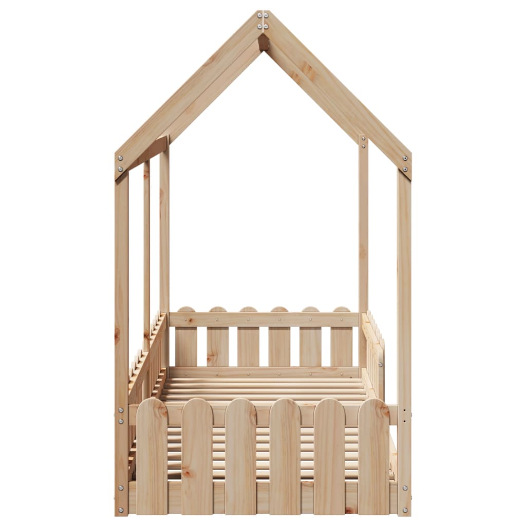 Bedhuis massief grenenhout 80x200 cm