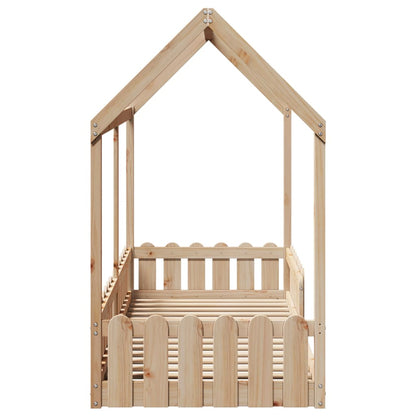 Bedhuis massief grenenhout 80x200 cm