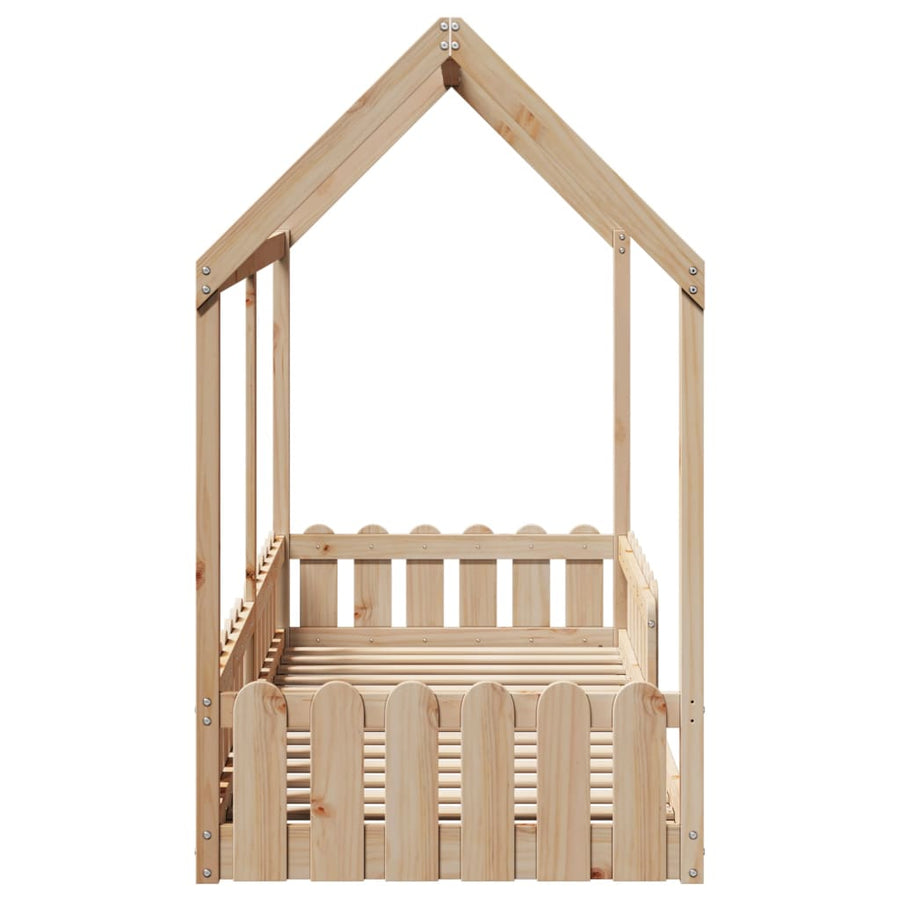 Bedhuis massief grenenhout 80x200 cm