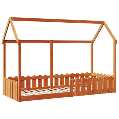 Bedhuis wasbruin massief grenenhout 80x200 cm