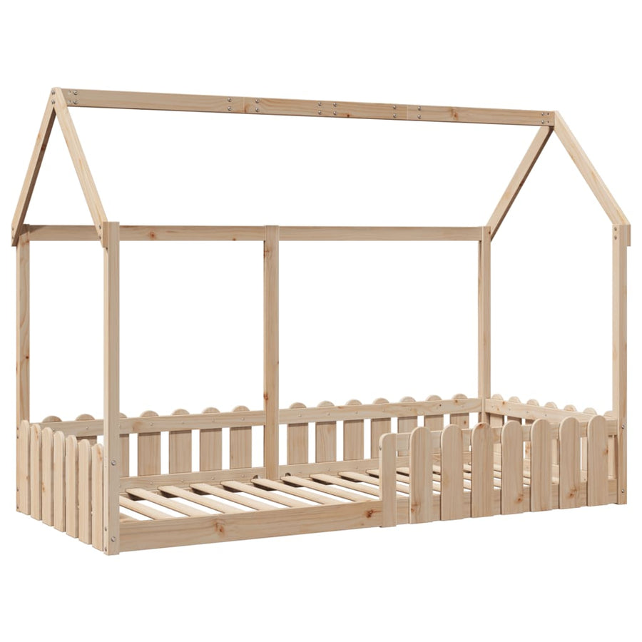 Bedhuis massief grenenhout 90x190 cm