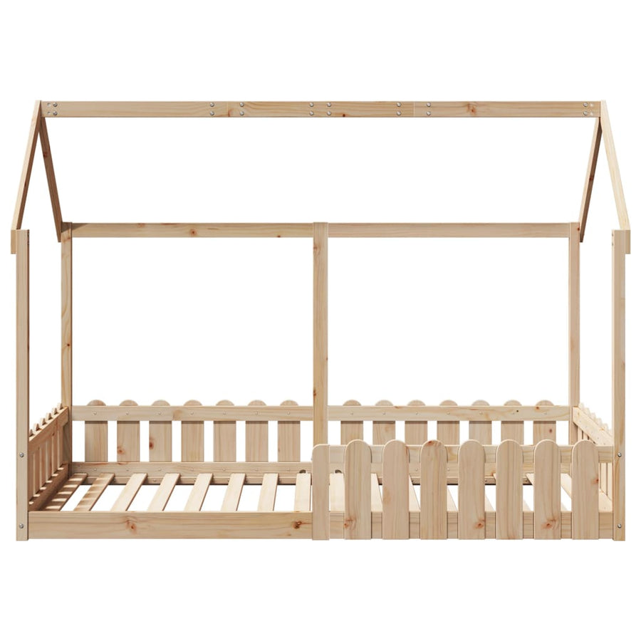 Bedhuis massief grenenhout 90x190 cm