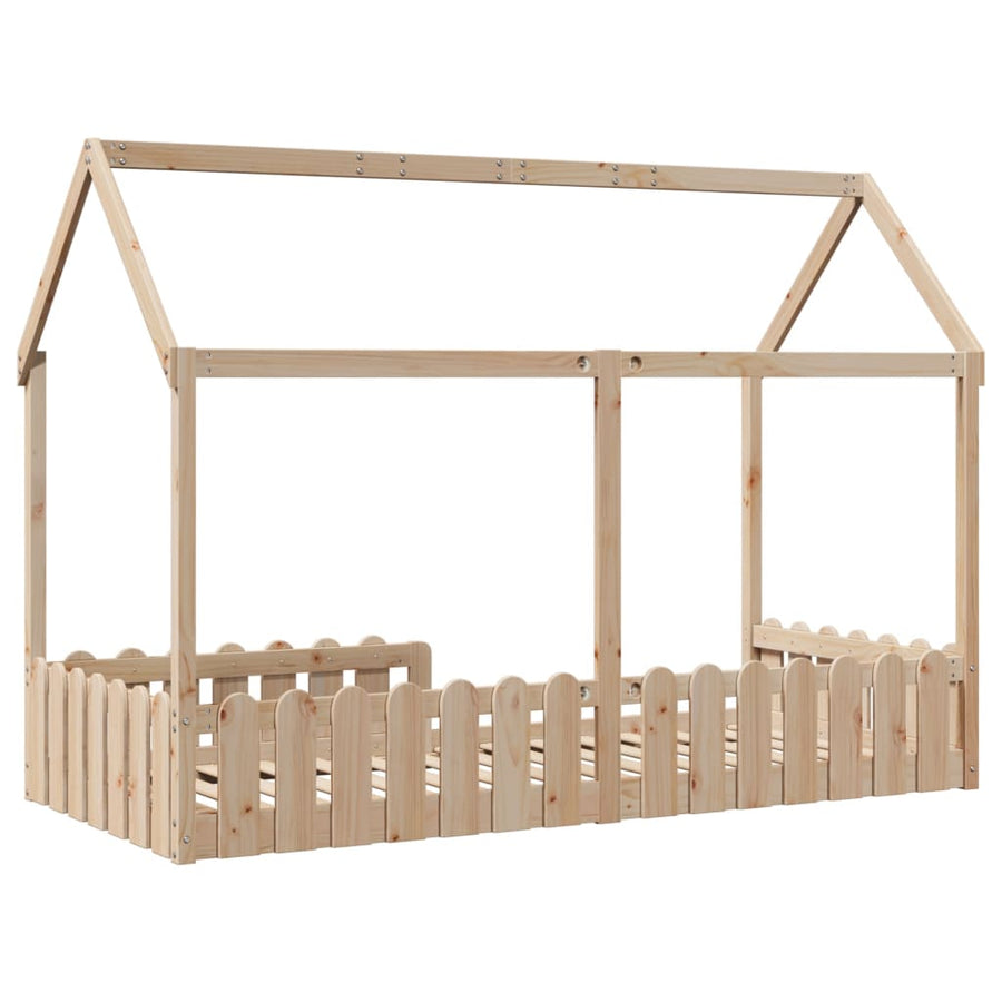 Bedhuis massief grenenhout 90x190 cm