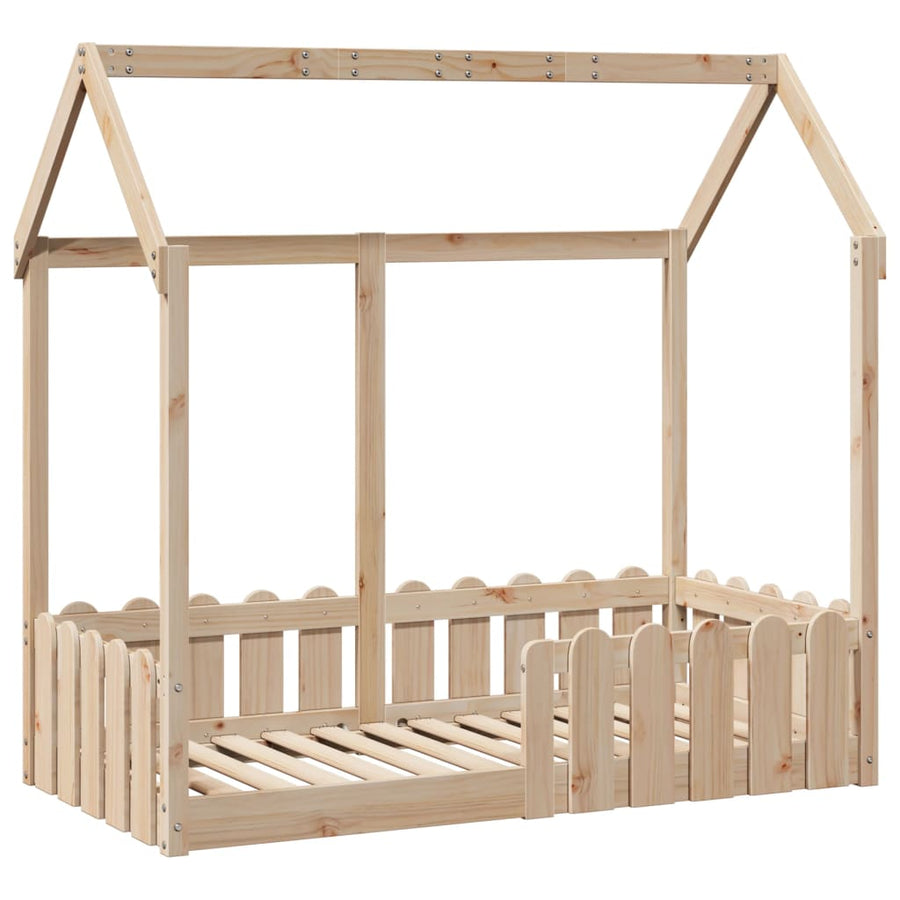 Bedhuis massief grenenhout 70x140 cm