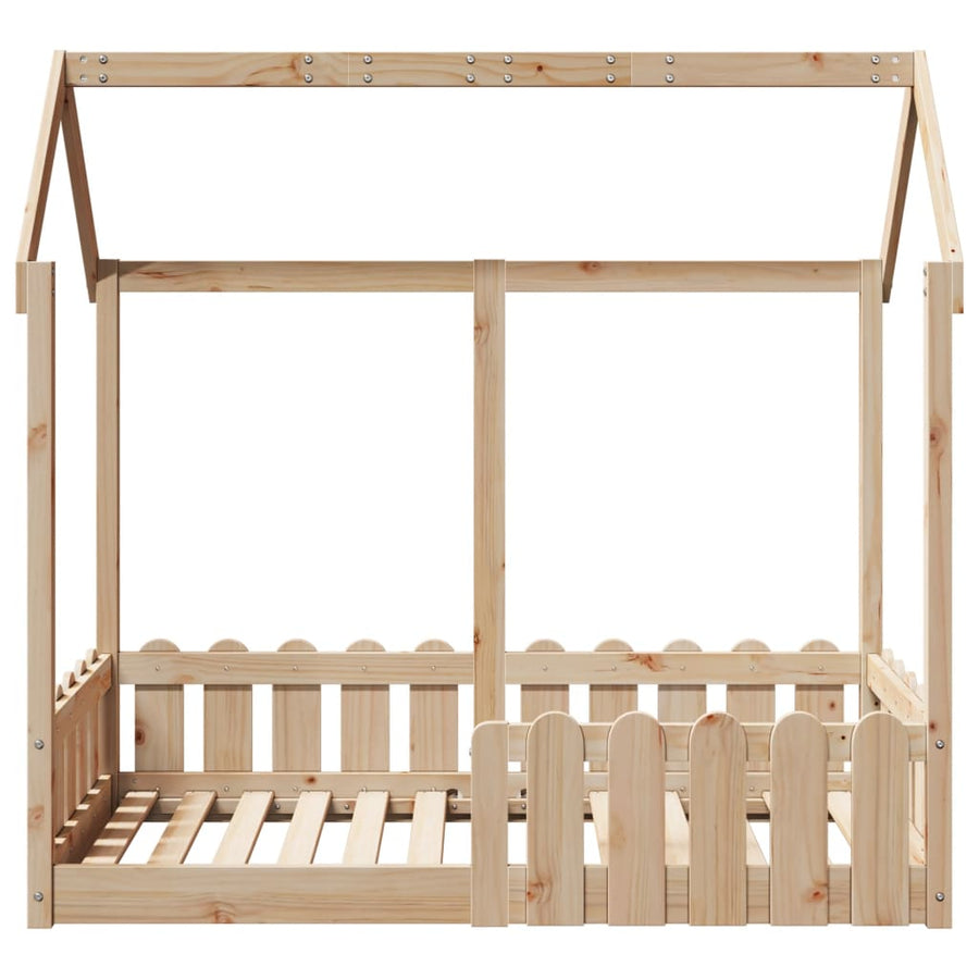 Bedhuis massief grenenhout 70x140 cm
