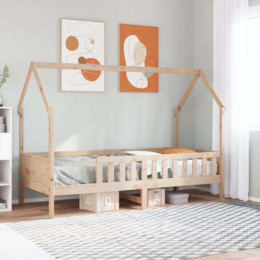 Bedhuis massief grenenhout 90x200 cm