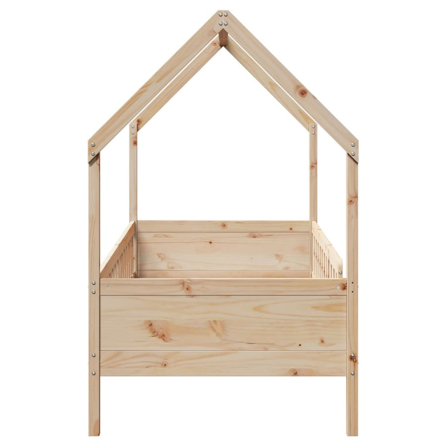 Bedhuis massief grenenhout 80x200 cm