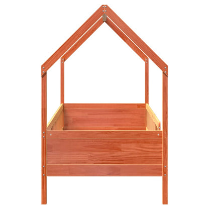 Bedhuis wasbruin massief grenenhout 90x190 cm