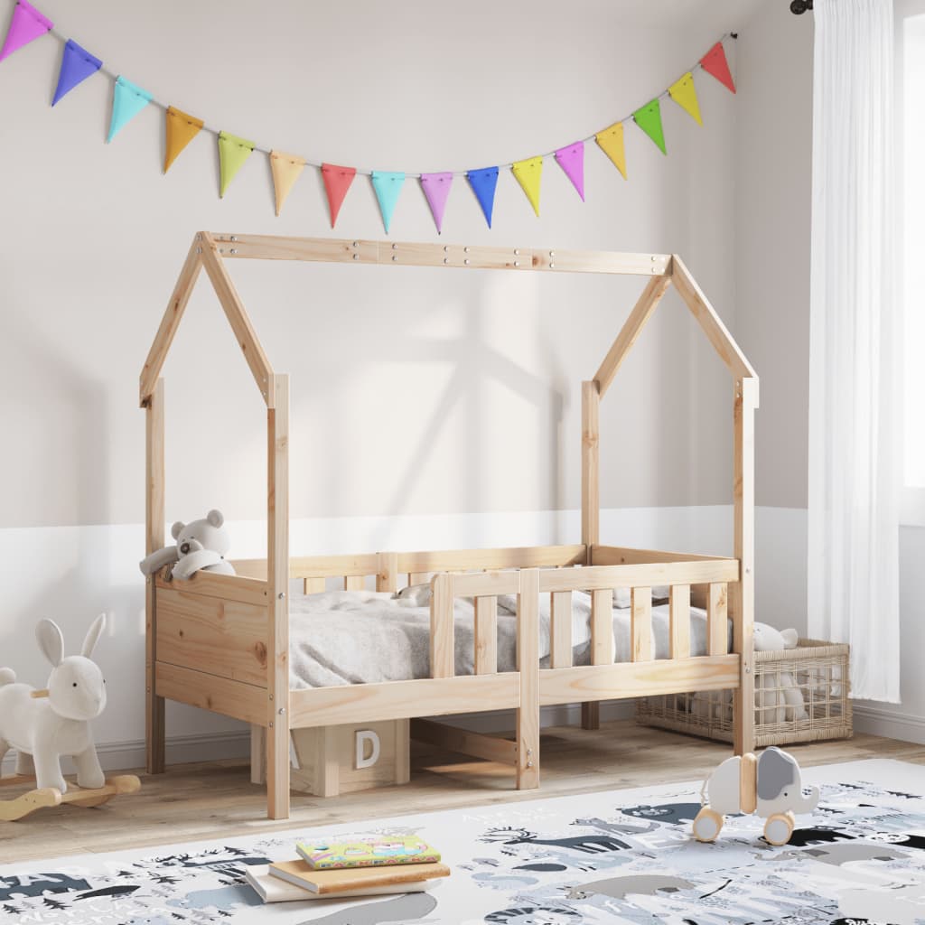 Bedhuis massief grenenhout 80x160 cm