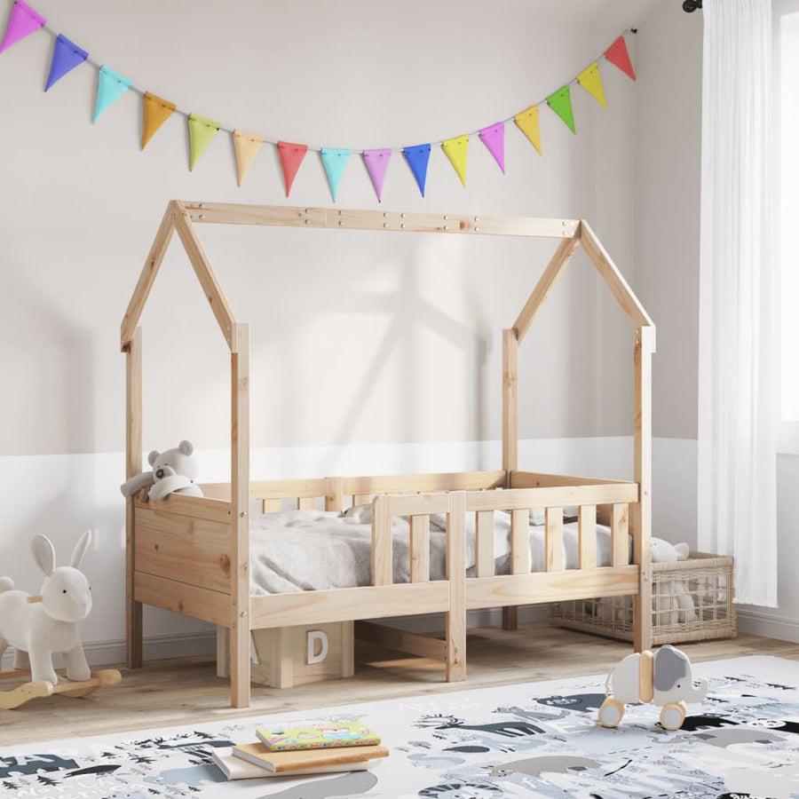 Bedhuis massief grenenhout 80x160 cm
