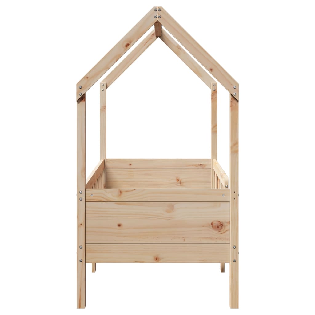 Bedhuis massief grenenhout 80x160 cm