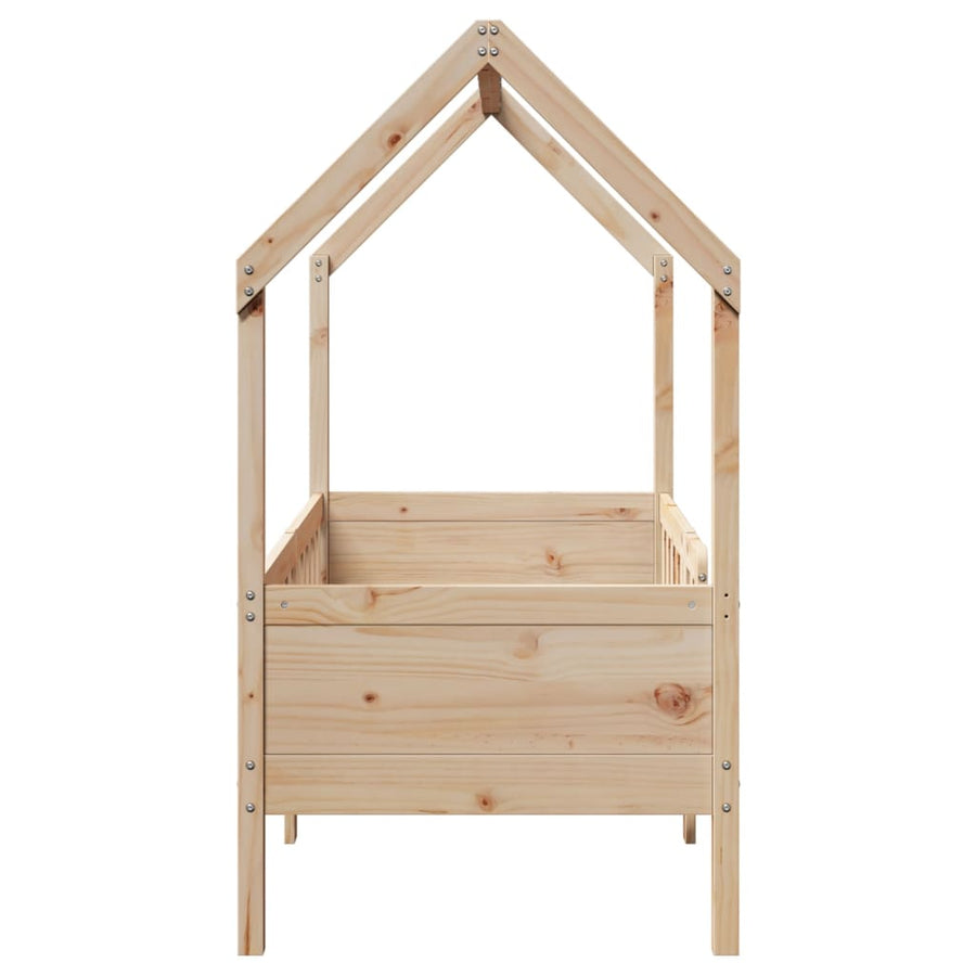 Bedhuis massief grenenhout 80x160 cm