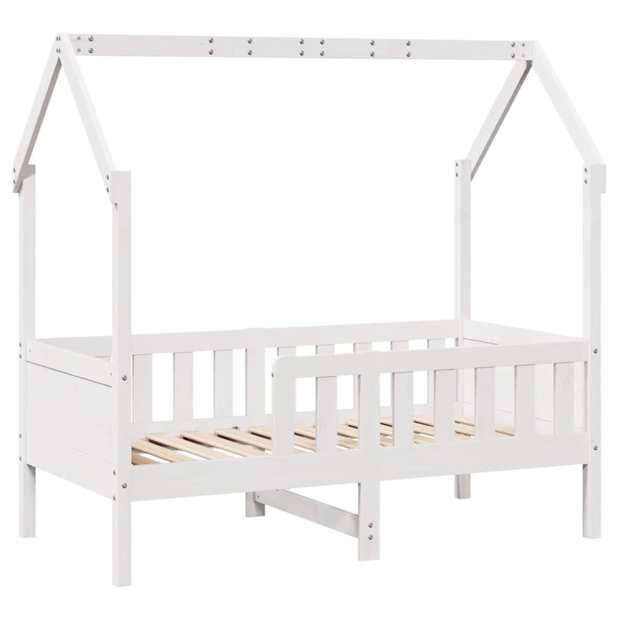 Bedhuis Massief Grenenhout 80 x 160 cm Wit