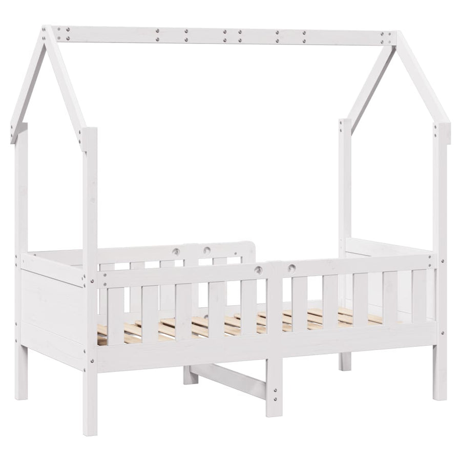 Bedhuis Massief Grenenhout 80 x 160 cm Wit