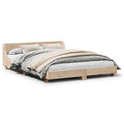 Solid Pine Bed Frame without Mattress 140x190 cm