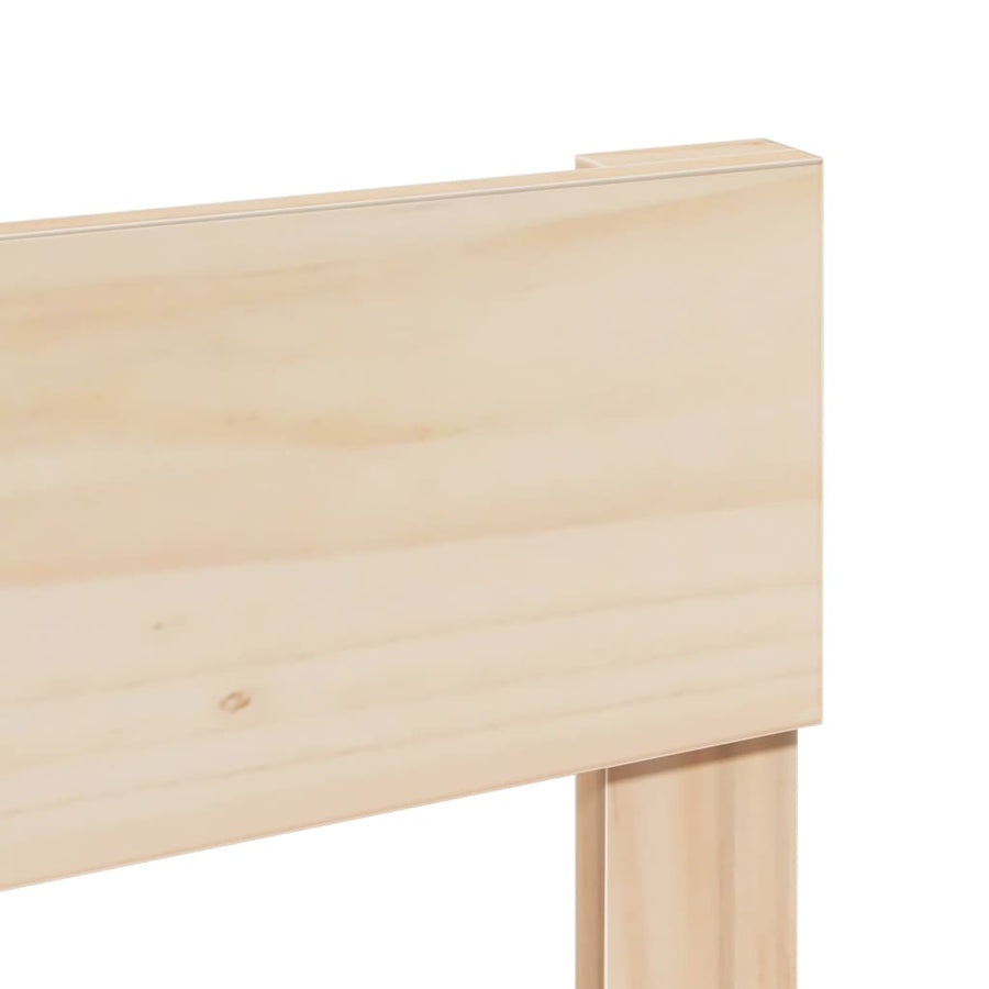 Bedframe zonder matras massief grenenhout 90x190 cm