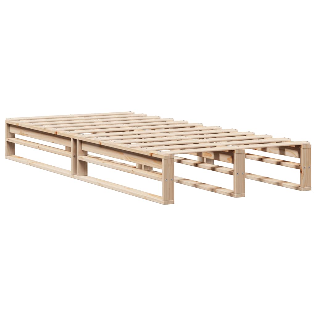 Bedframe massief grenenhout 90x200 cm