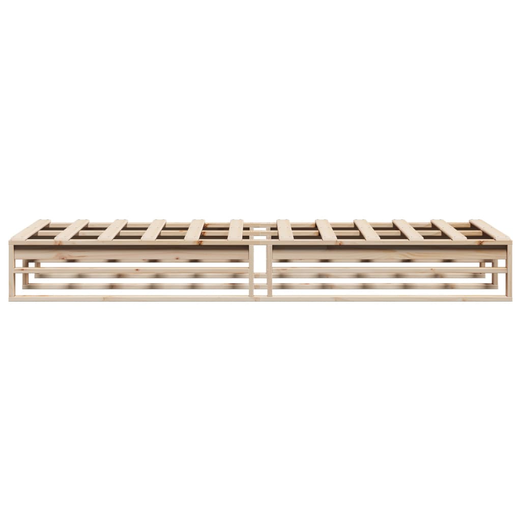Bedframe massief grenenhout 90x200 cm
