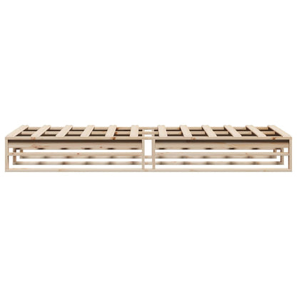 Bedframe massief grenenhout 90x200 cm