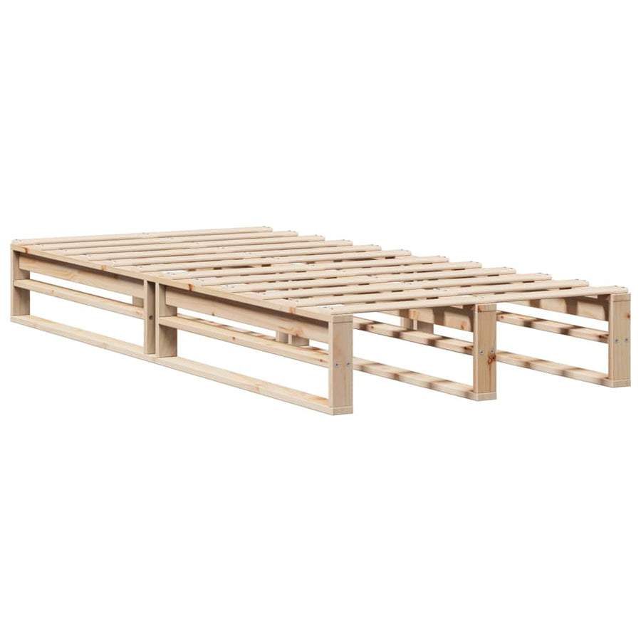 Bedframe massief grenenhout 90x200 cm