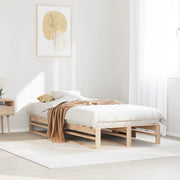 Bedframe massief grenenhout 100x200 cm