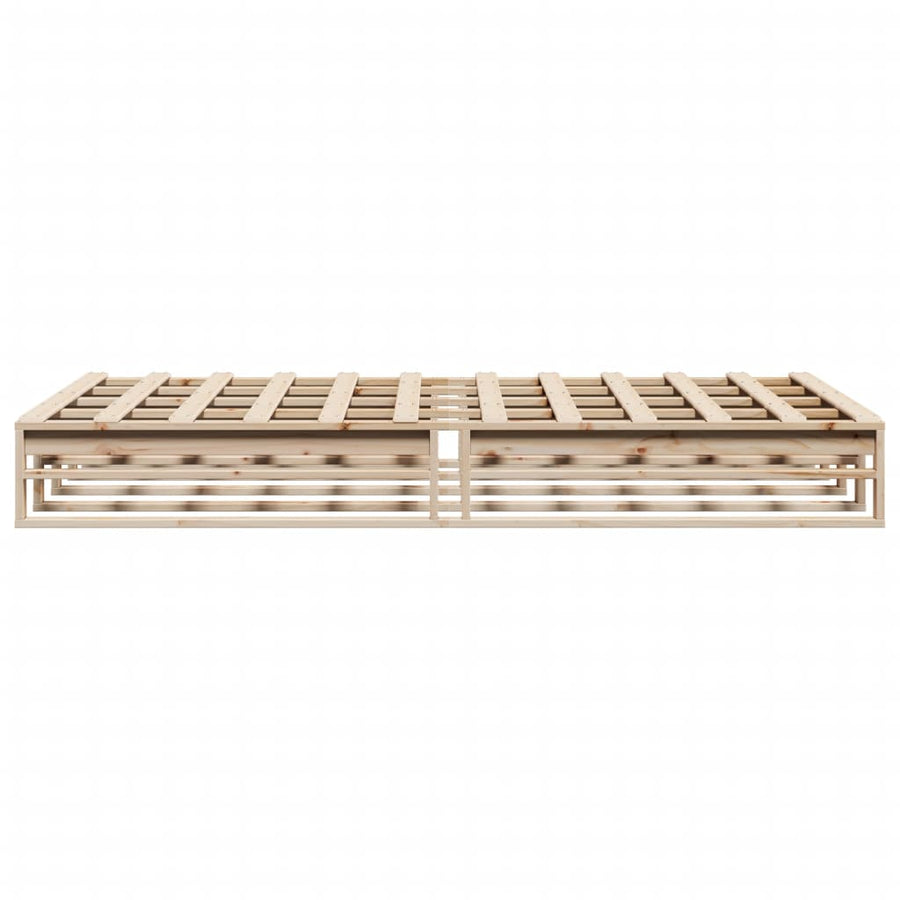 Bedframe massief grenenhout 140x200 cm