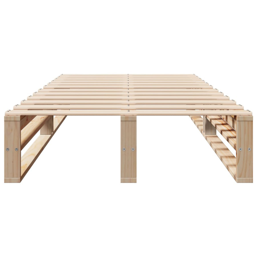 Bedframe 90x190 cm massief grenenhout