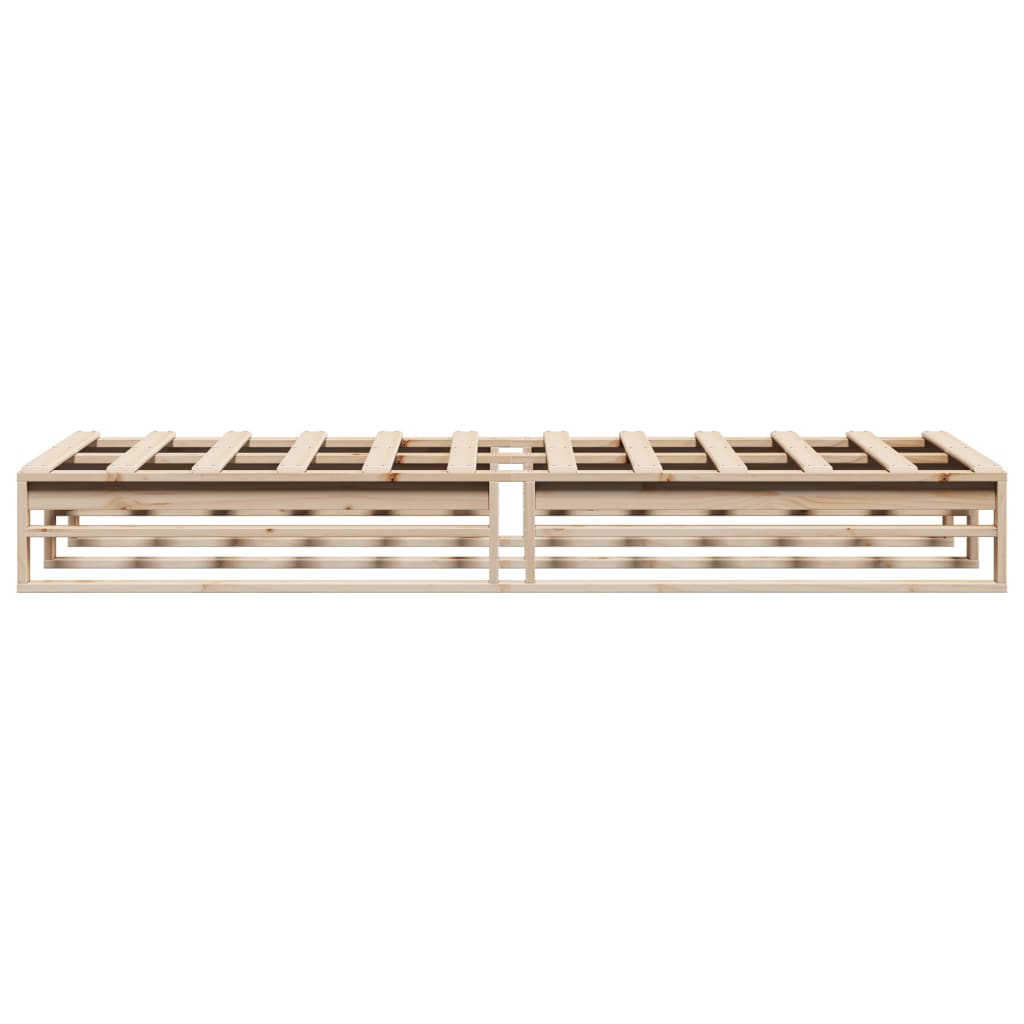 Bedframe 90x190 cm massief grenenhout