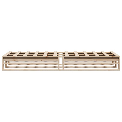 Bedframe 90x190 cm massief grenenhout
