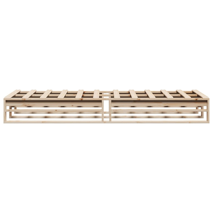 Bedframe 90x190 cm massief grenenhout