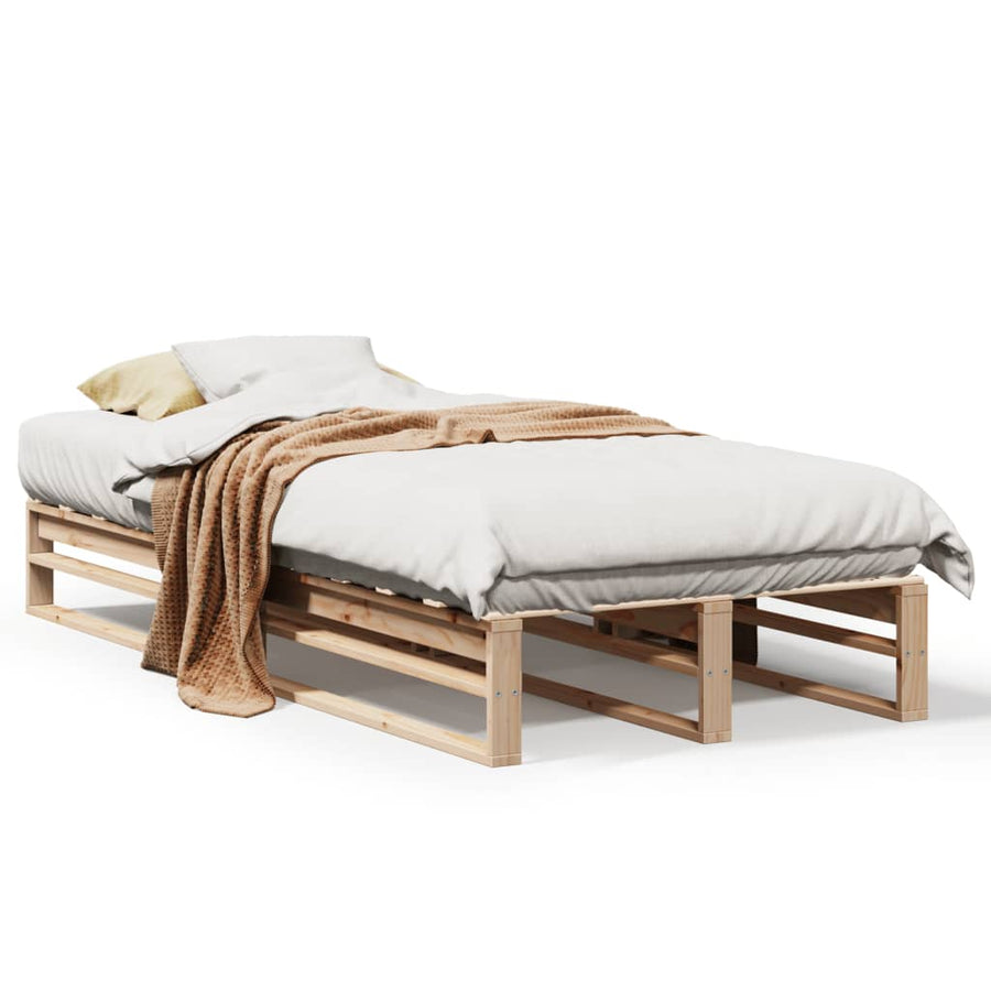 Bedframe 90x190 cm massief grenenhout