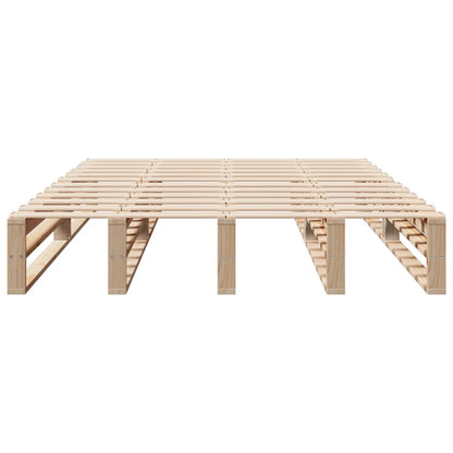 Bedframe massief grenenhout 120 x 190 cm