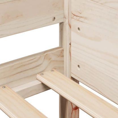 Bedframe massief grenenhout 80x200 cm