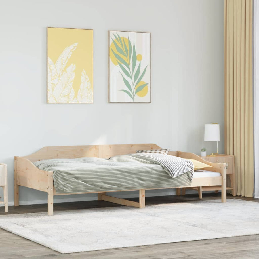 Bedframe massief grenenhout 90x200 cm