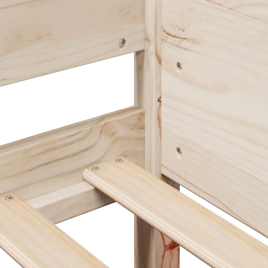 Bedframe 90x190 cm massief grenenhout