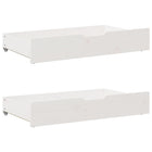 Bedlades 2 st 95x55x17 cm massief grenenhout