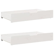 Bedlades 2 st 95x55x17 cm massief grenenhout