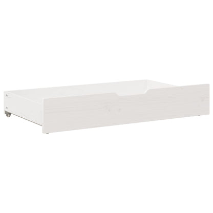 Bedlades 2 st 95x55x16 cm massief grenenhout